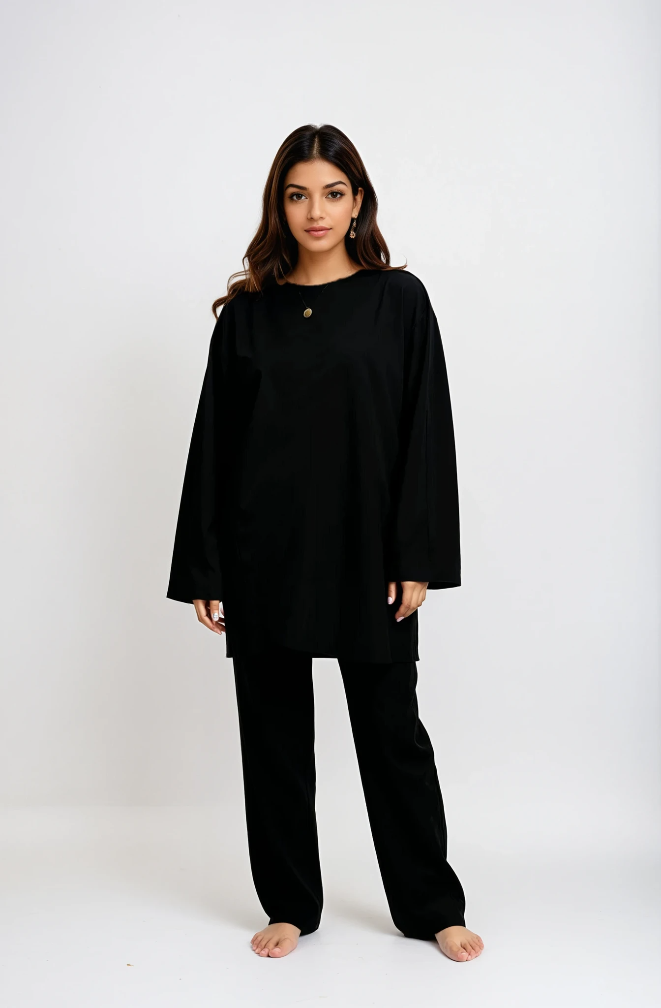 Burkini Maya Noir - 3 pièces