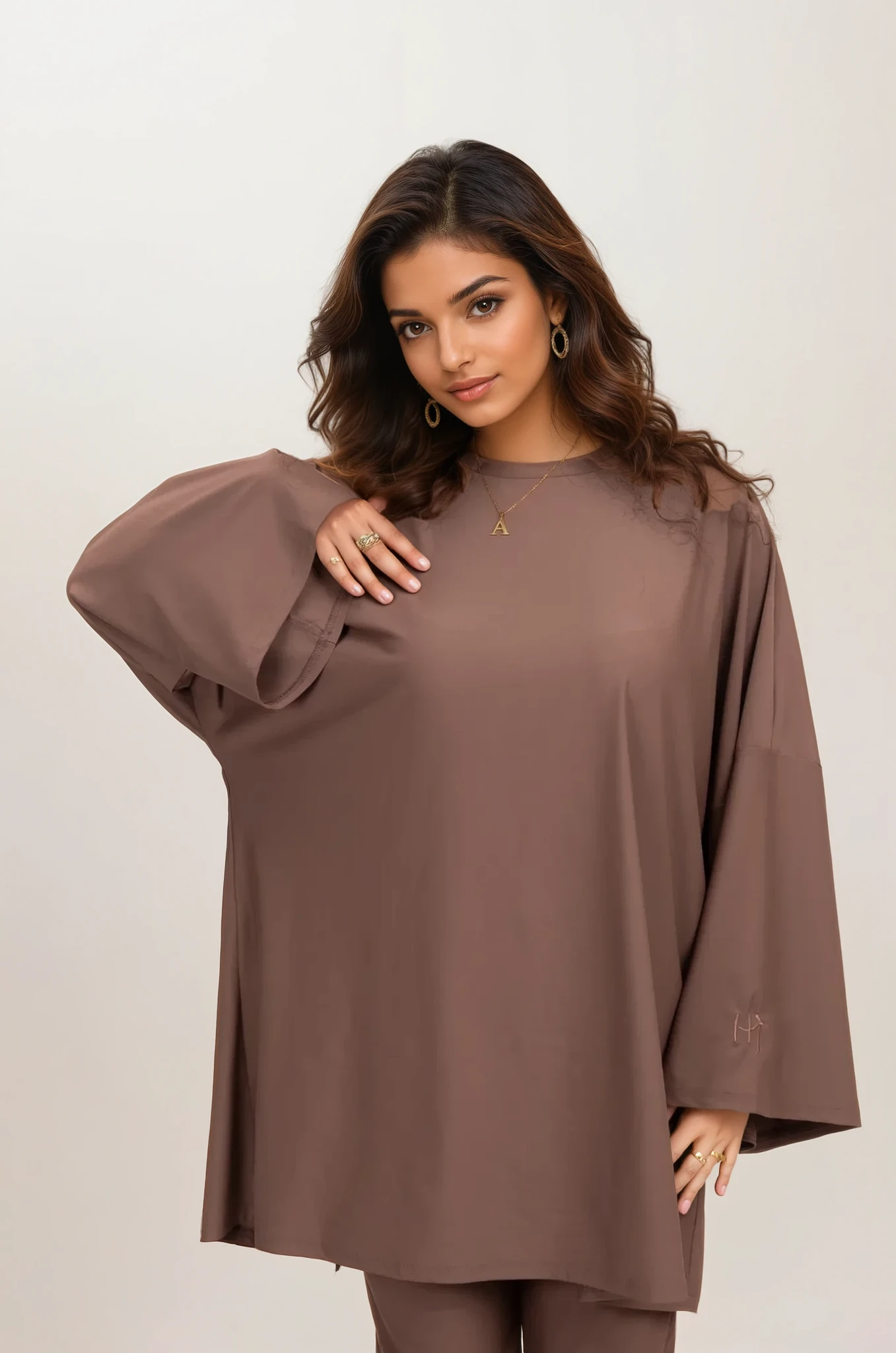 Burkini Maya Taupe  - 3 pièces