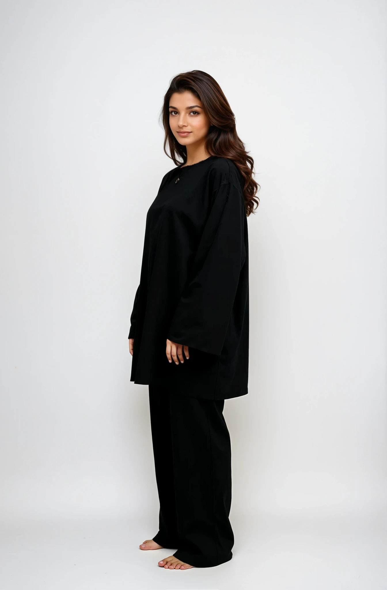 Burkini Maya Noir - 3 pièces