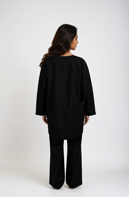 Burkini Maya Noir - 3 pièces